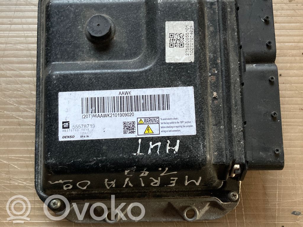 Engine control unit/module   55578719,86AAWK21019099,MB275700