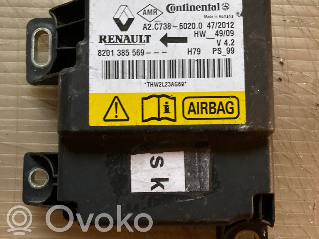 Dacia Duster Airbag control unit/module 
