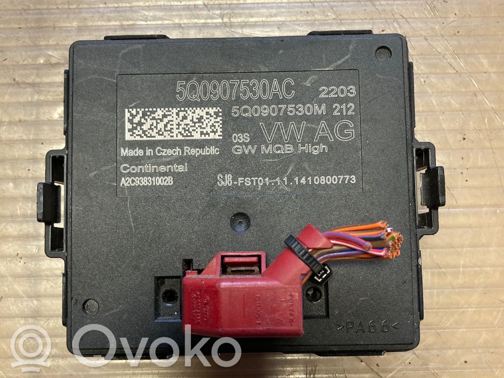 Gateway control module   5Q0907530M,5Q0907530AC,A2C93831002B