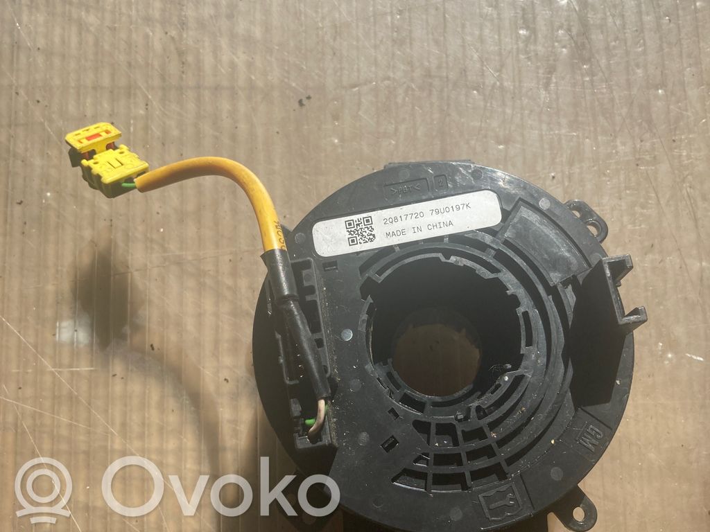 Opel Meriva B Airbag slip ring squib (SRS ring) 