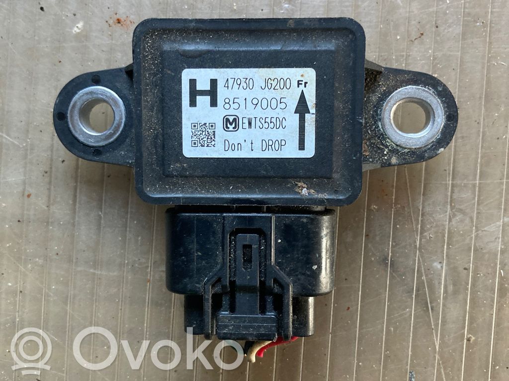 Renault Koleos I ESP acceleration yaw rate sensor 