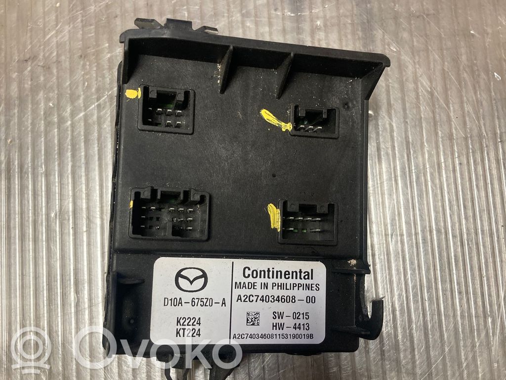 Other control units/modules   D10A675Z0A,A2C74034608