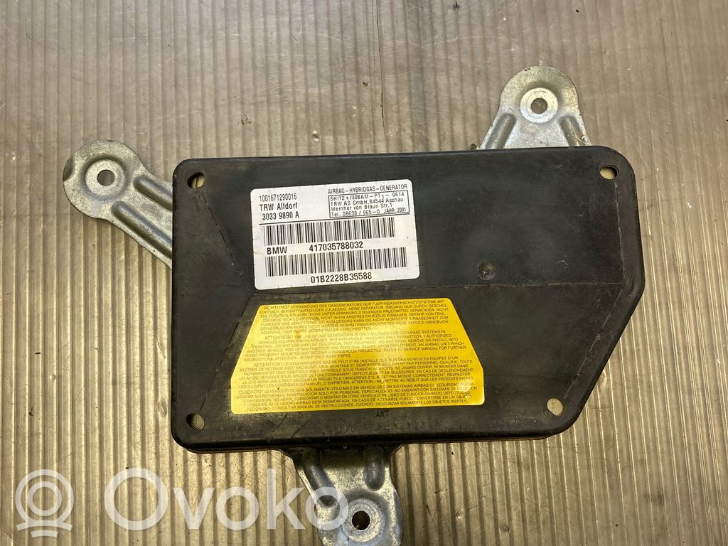 BMW X5 E53 Airbag de la puerta trasera 