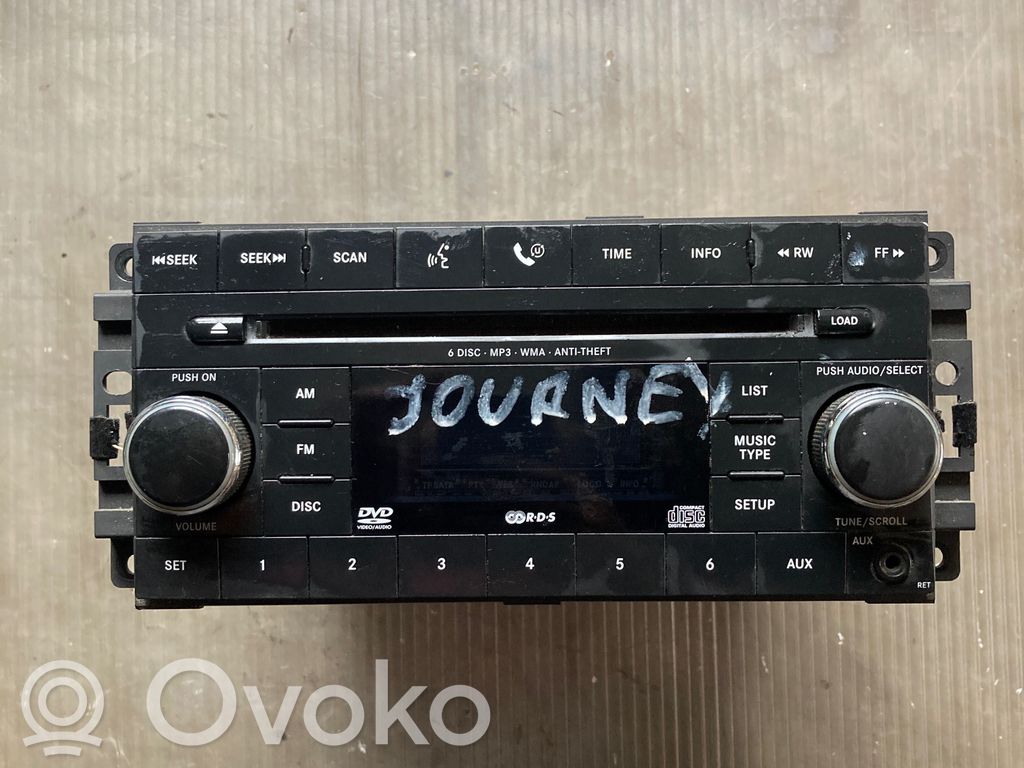 Dodge Journey Radio/CD/DVD/GPS head unit 