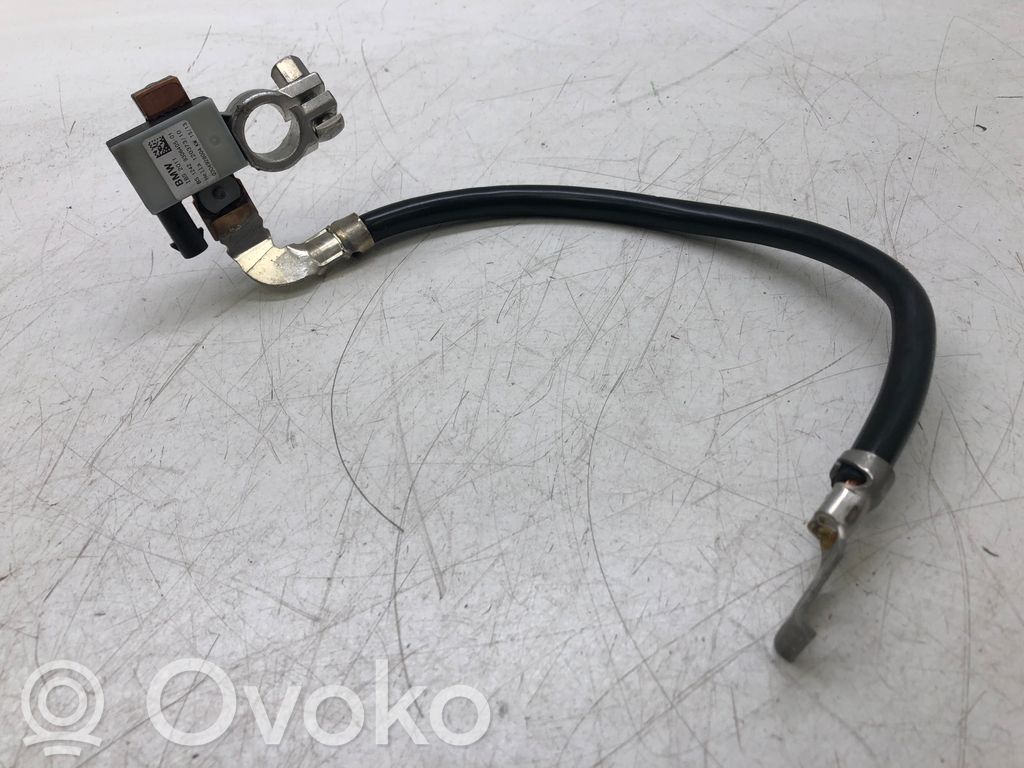 BMW 1 F20 F21 Minus / Klema / Przewód akumulatora 