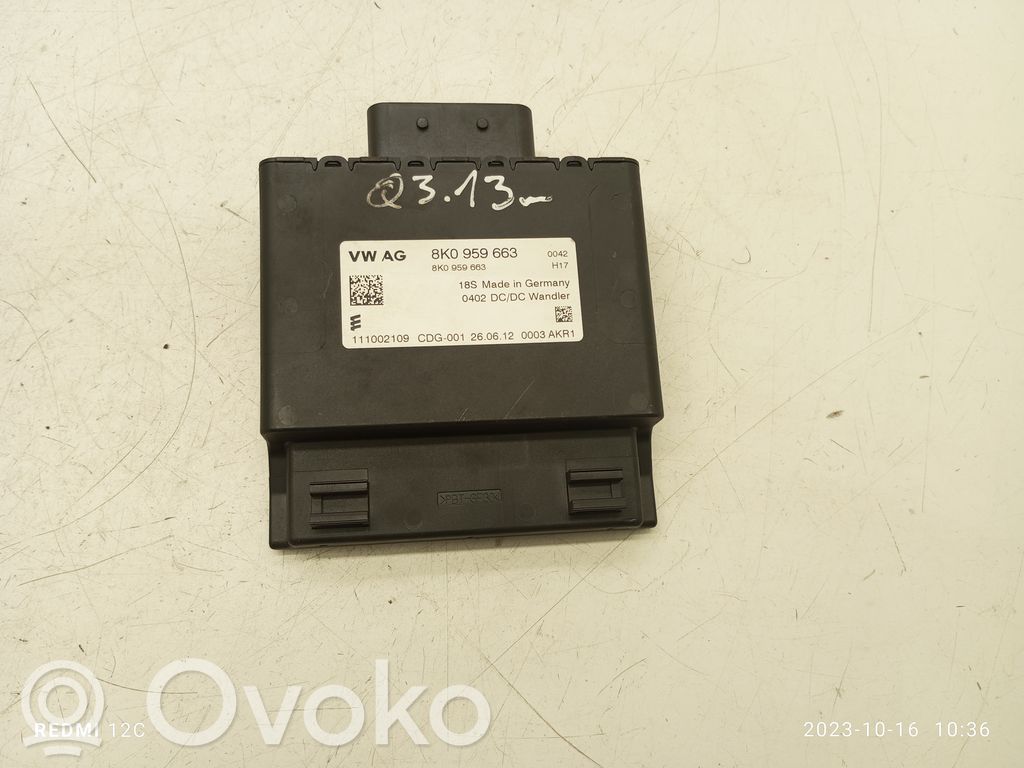 Įtampos keitiklis/ keitimo modulis   8K0959663