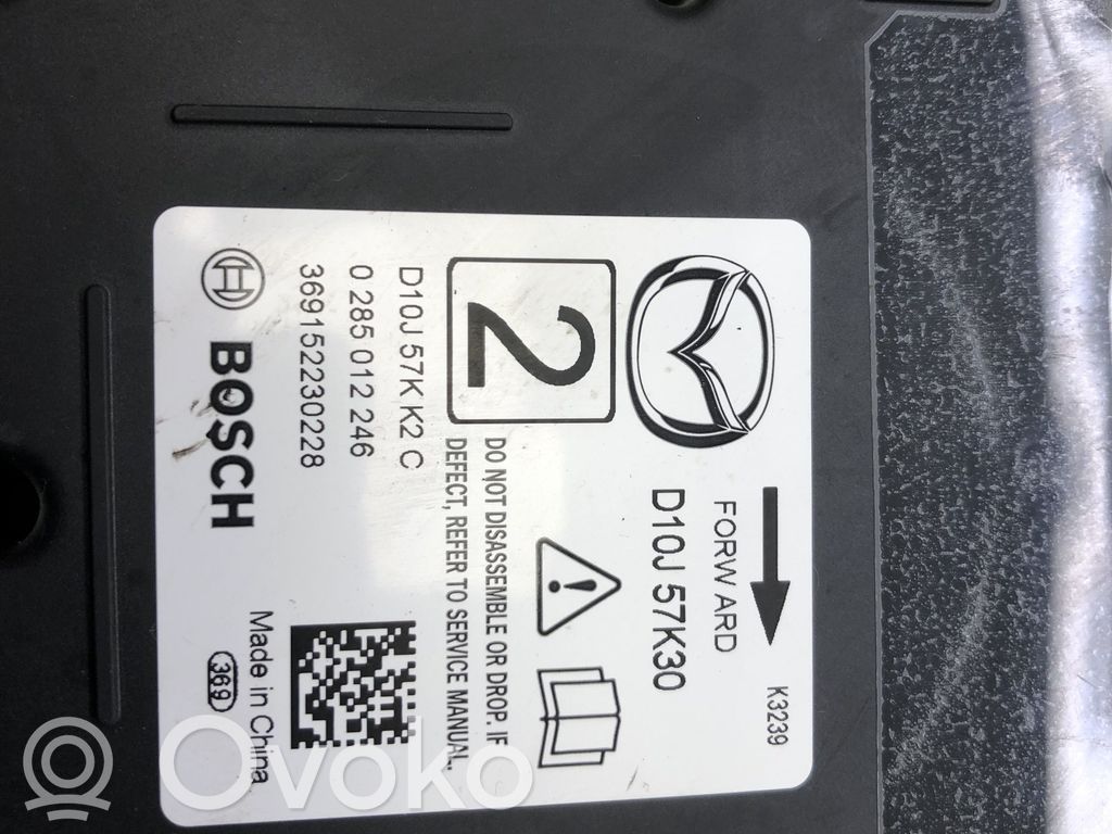 Mazda CX-3 Airbag control unit/module 