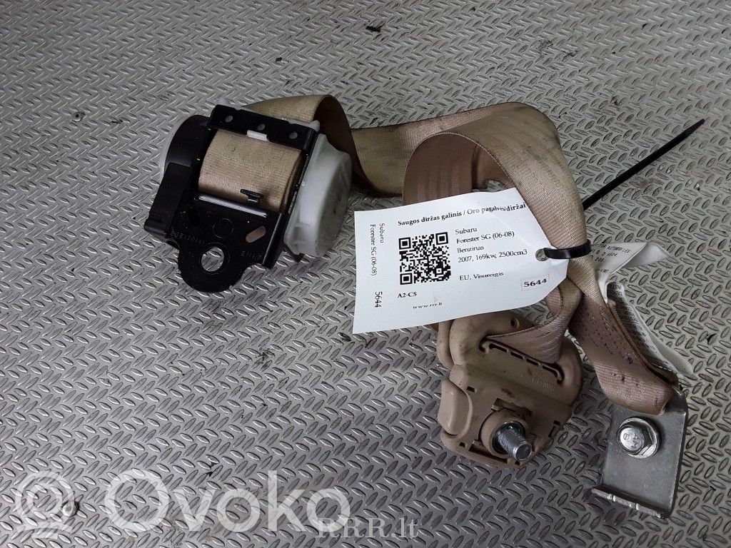 Saugos diržas galinis   F8697T