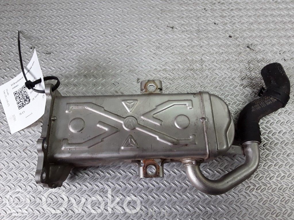 Skoda Yeti (5L) Refrigerador de la válvula EGR 
