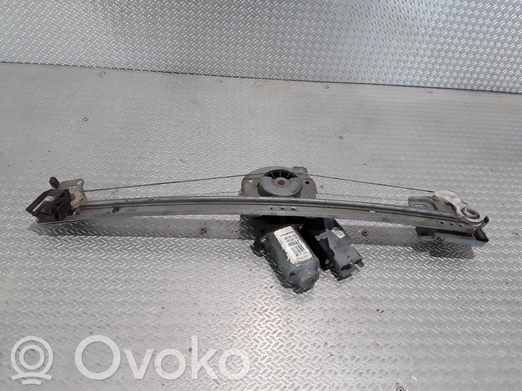 Front door window regulator with motor