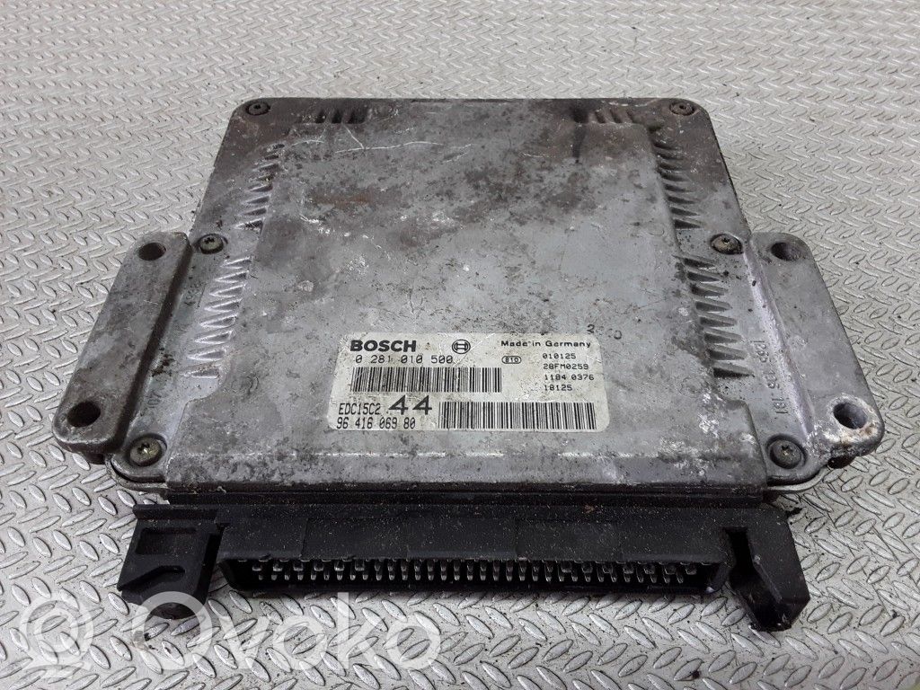 Peugeot 206 Engine control unit/module 