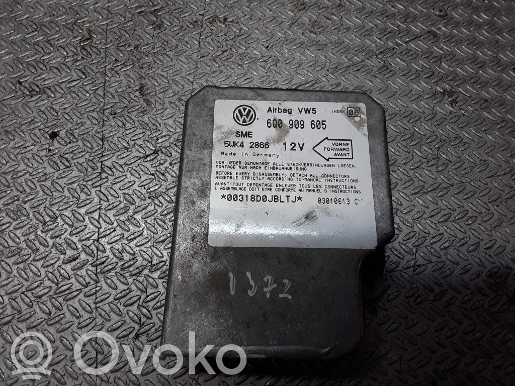 Airbag control unit/module   6Q0909605,5WK42866