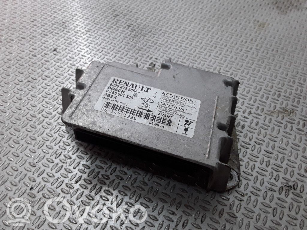 Renault Modus Airbag control unit/module 