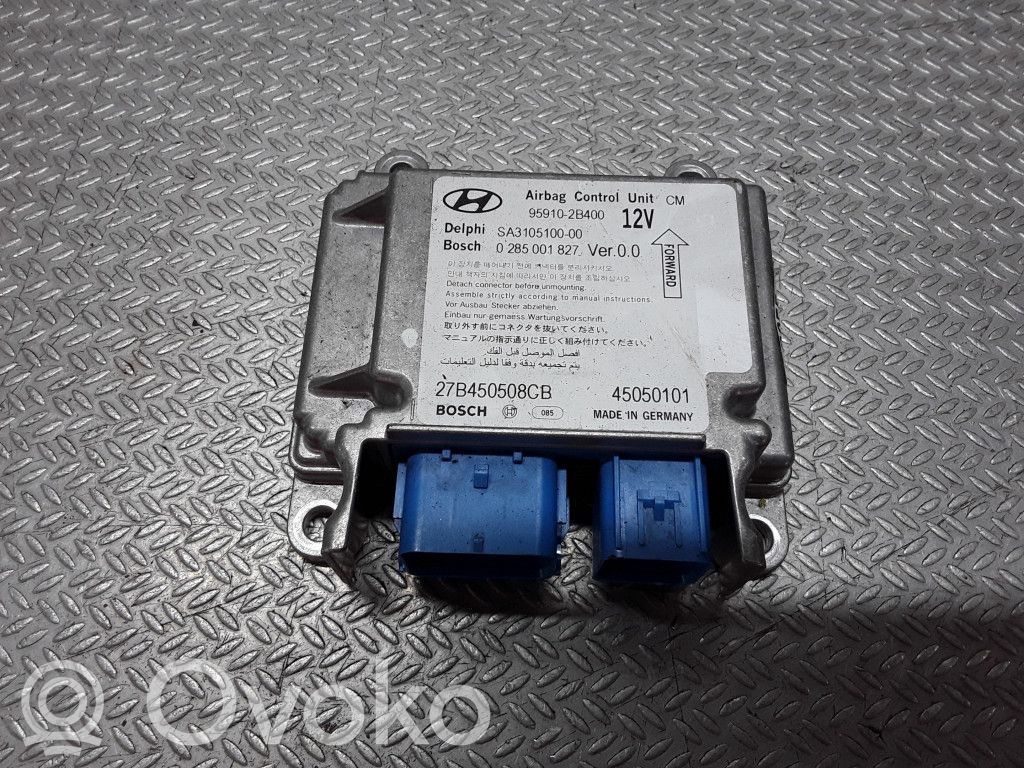 Hyundai Santa Fe Airbag control unit/module 