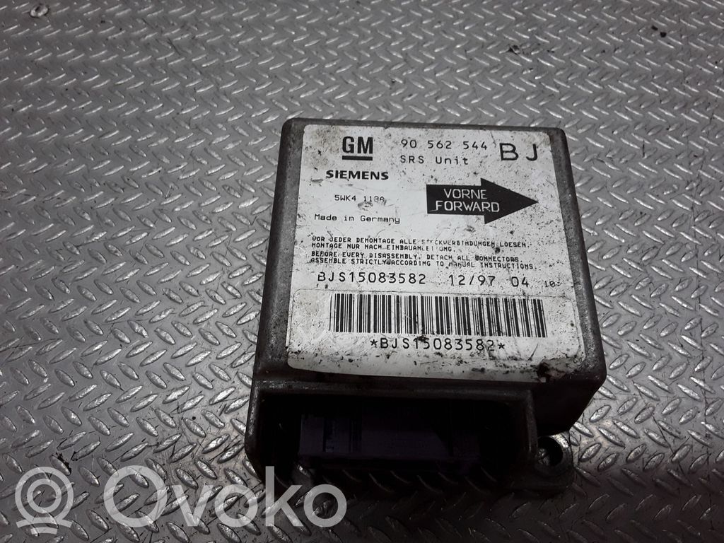 Opel Astra F Sterownik / Moduł Airbag 