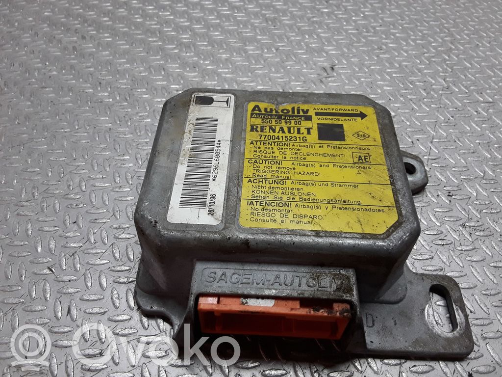 Sterownik / Moduł Airbag   550509900,7700415231G