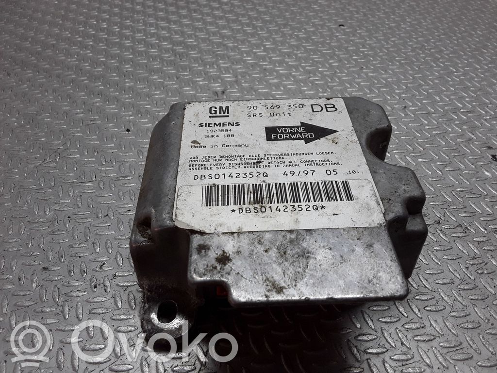 Airbag control unit/module   5WK4188,90569350DB