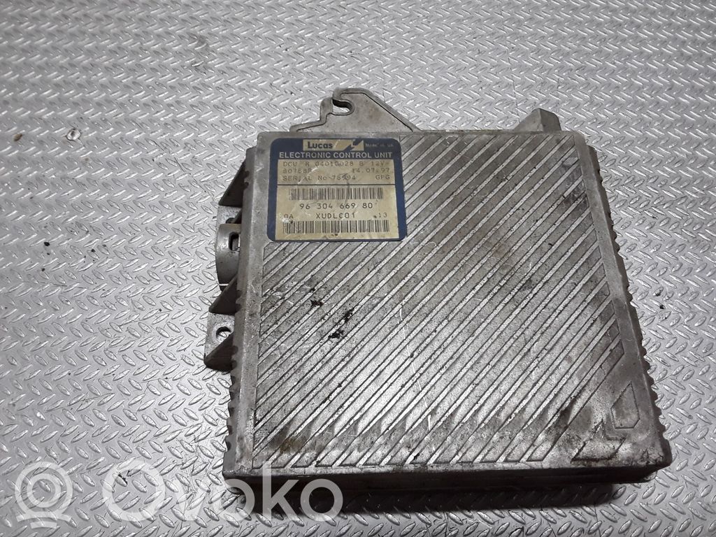 Peugeot 406 Engine control unit/module 