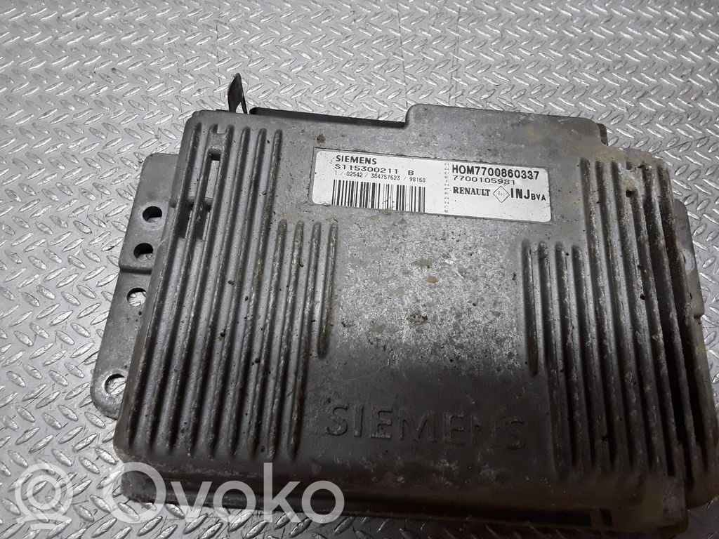 Renault Megane I Unidad de control/módulo del motor 