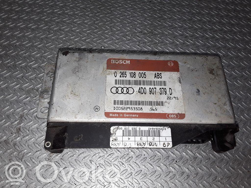 Centralina/modulo ABS   0265108005,4D0907379D