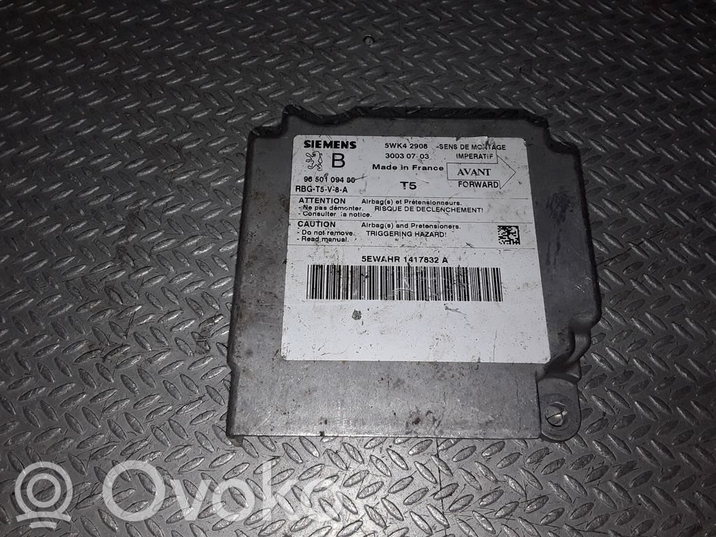 Turvatyynyn ohjainlaite/moduuli   9650109480,5WK42908
