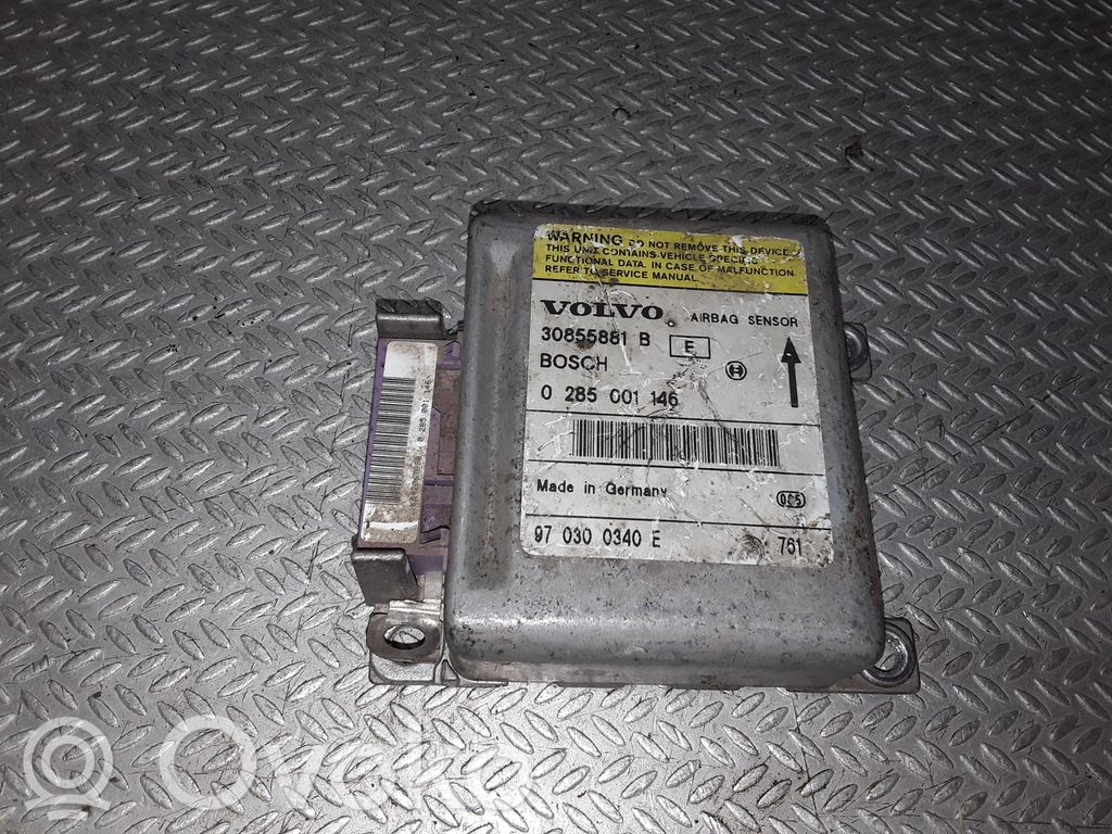 Volvo S40, V40 Airbag control unit/module 