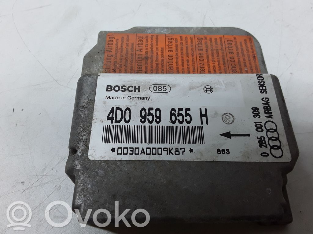 Airbag control unit/module   4D0959655H