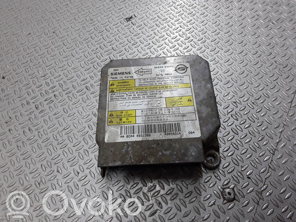 SsangYong Kyron Airbag control unit/module 