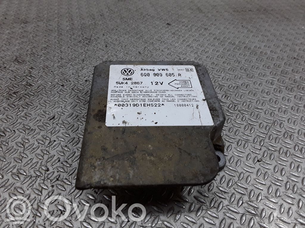 Unidad de control/módulo del Airbag   6Q0909605A,5WK42867