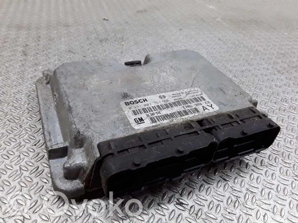 Opel Zafira A Engine control unit/module 