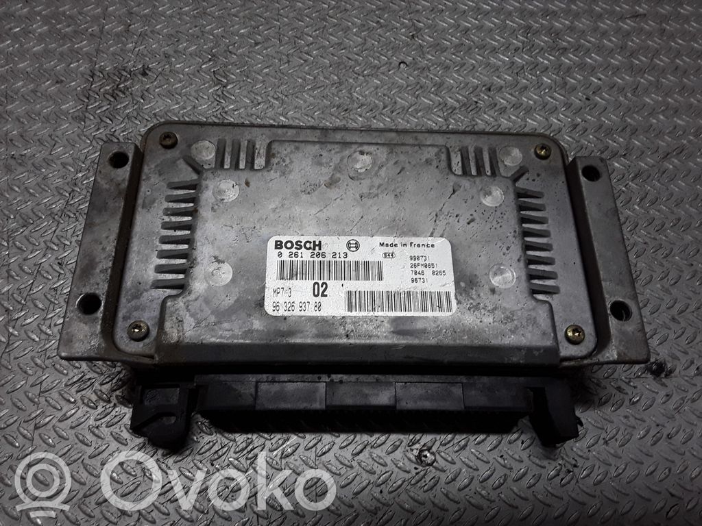 Peugeot 206 Engine control unit/module 
