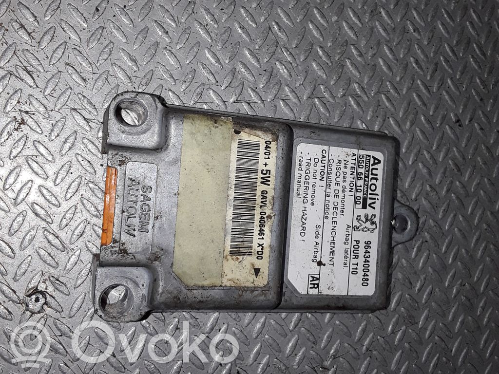 Unidad de control/módulo del Airbag   550661000,9643400480