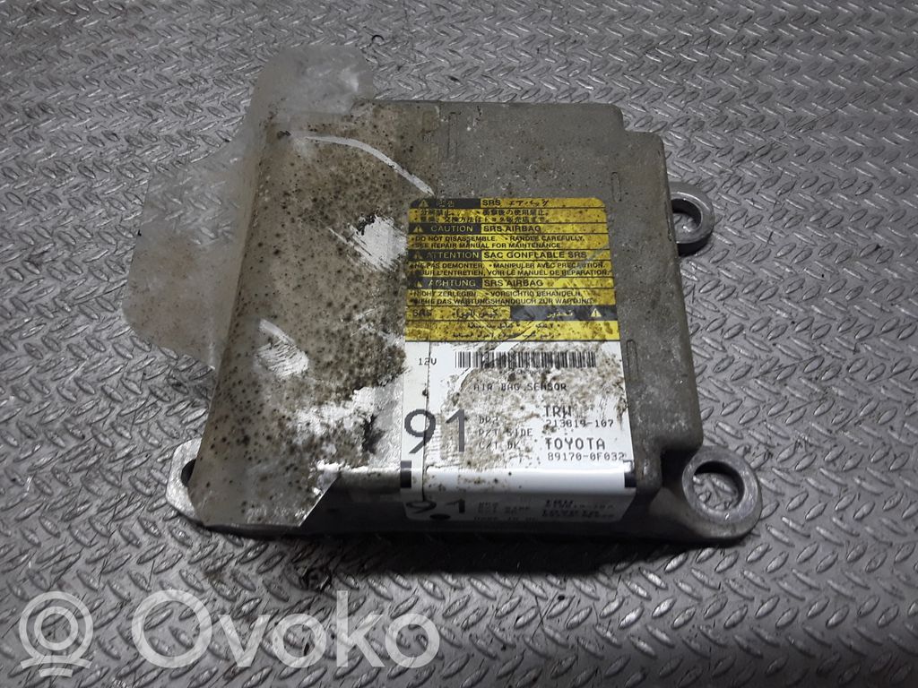 Toyota Corolla Verso AR10 Module de contrôle airbag