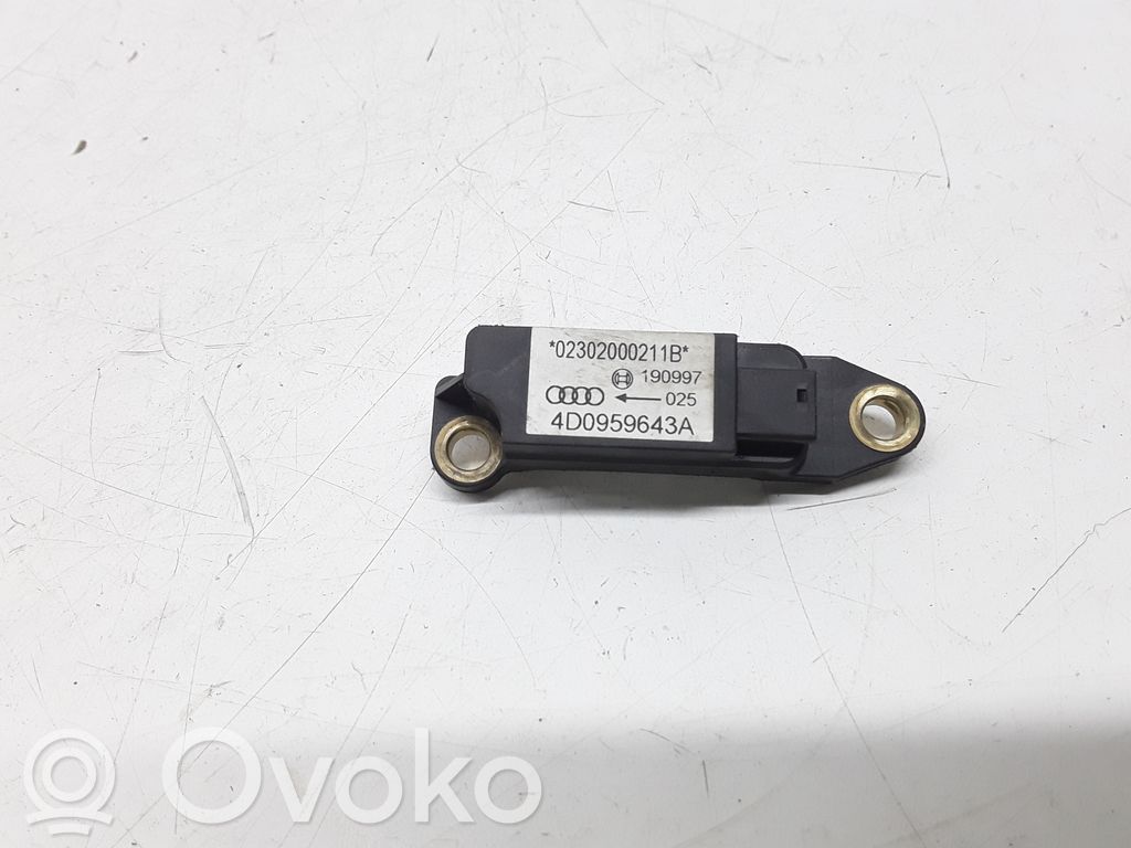 Sensor impacto/accidente para activar Airbag   4D0959643A
