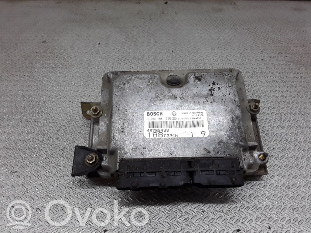 Fiat Punto (188) Unitate/modul de control motor 