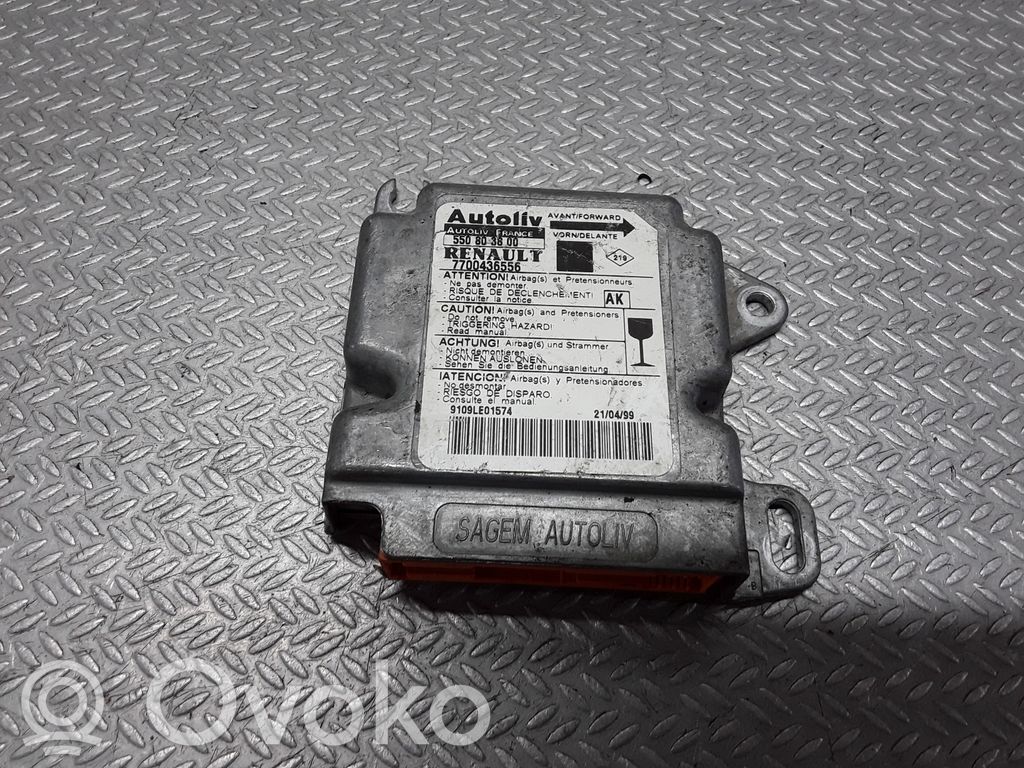 Renault Scenic I Unidad de control/módulo del Airbag 