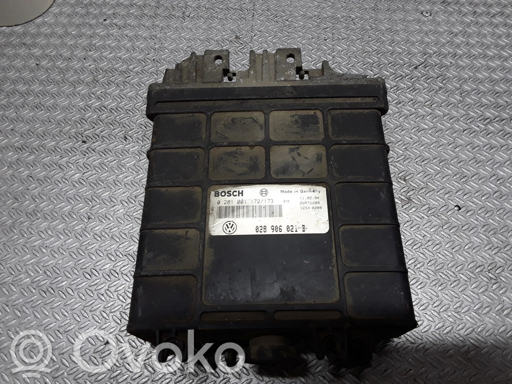 Unidad de control/módulo del motor   028906021B,0281001172