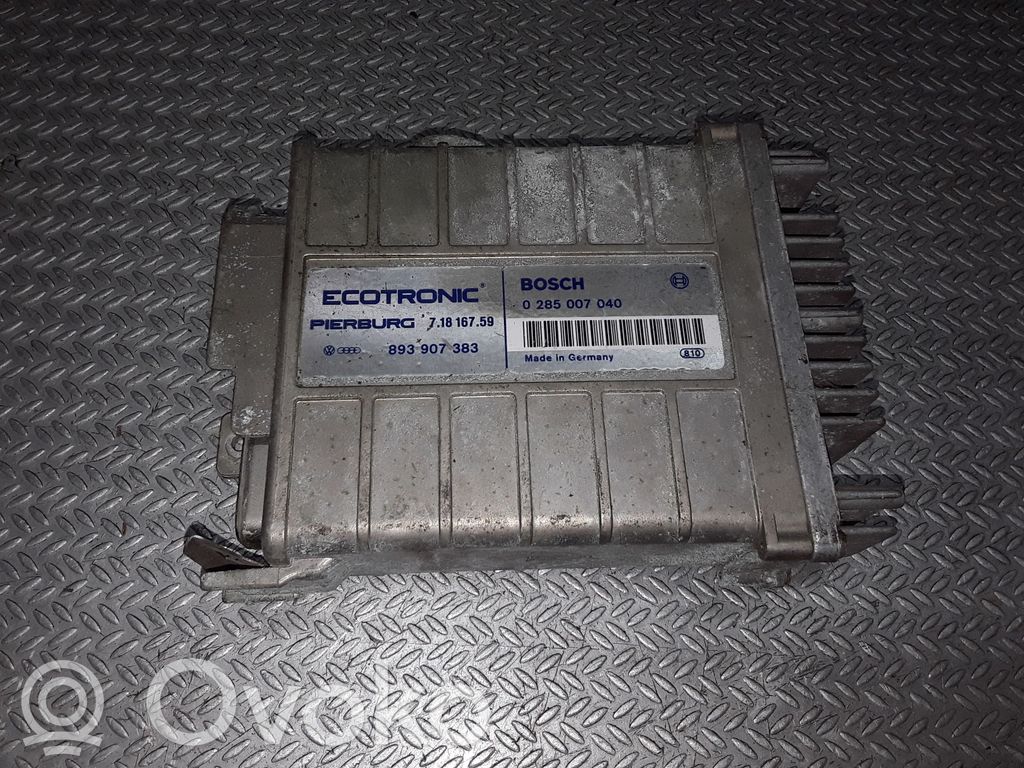 Engine control unit/module   893907383,0285007040