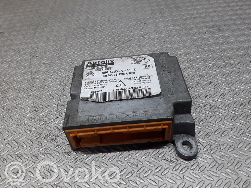 Citroen Xsara Picasso Airbag control unit/module 