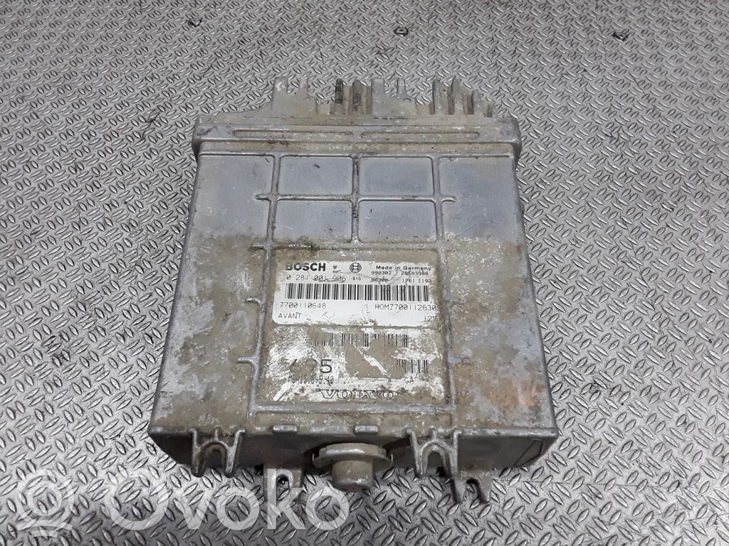 Unidad de control/módulo del motor   0281001906,7700110648