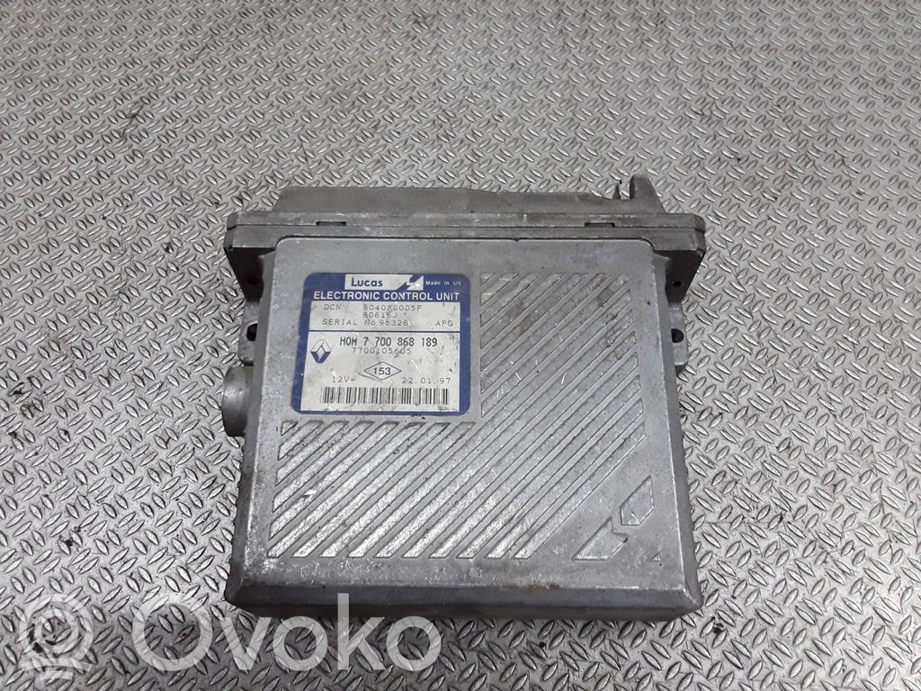 Renault Scenic I Unitate/modul de control motor 