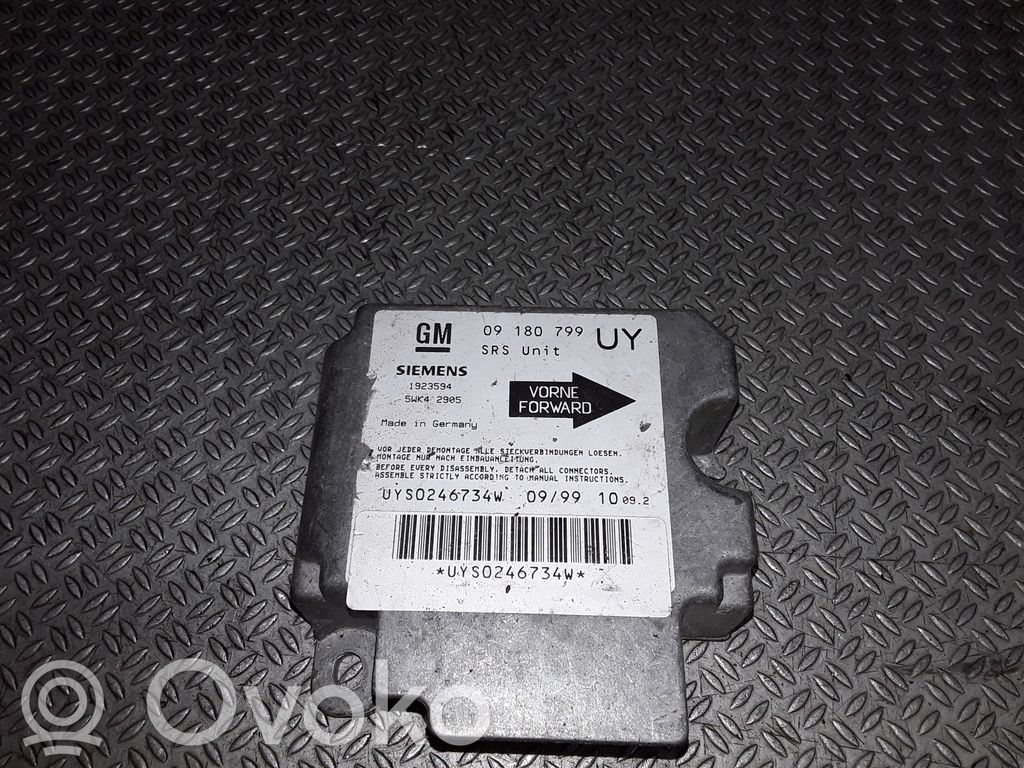 Airbag control unit/module   5WK42905,09180799UY