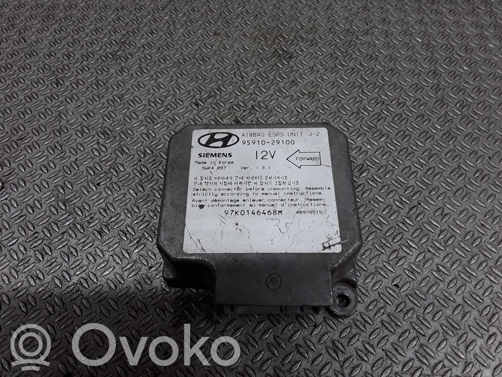 Turvatyynyn ohjainlaite/moduuli   9591029100,5WK4097