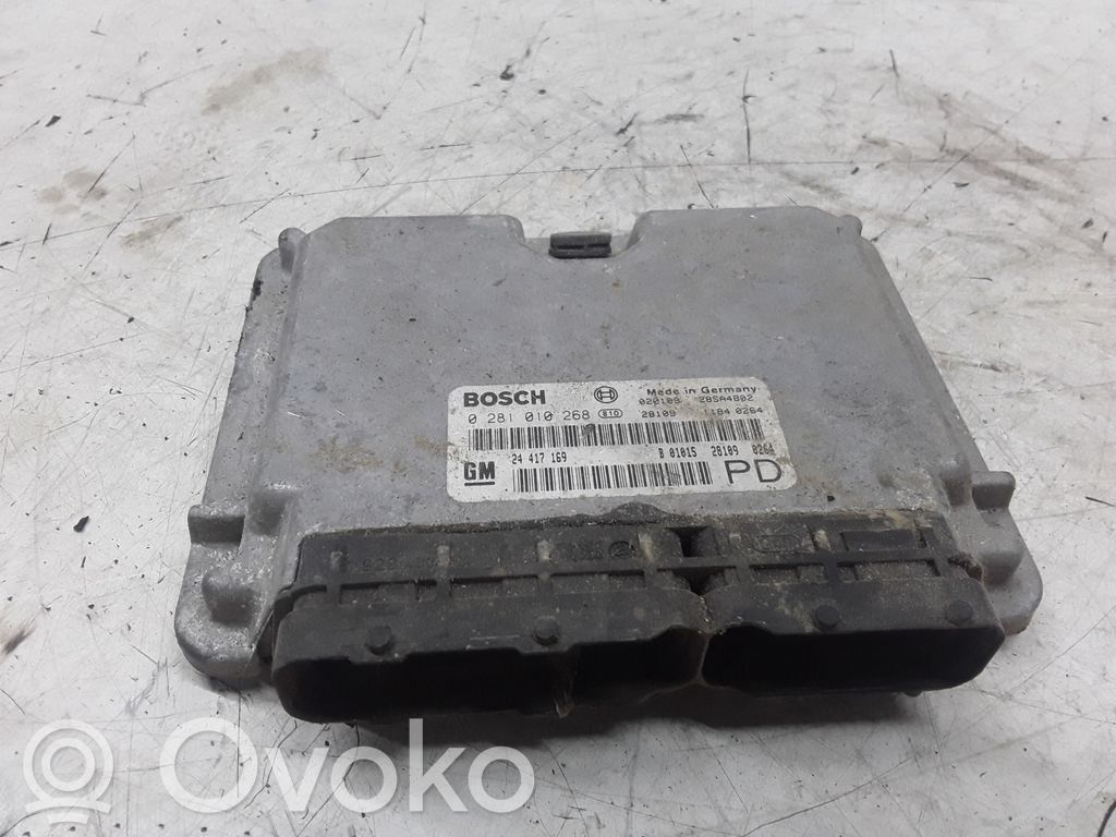 Moottorin ohjainlaite/moduuli   0281010268,24417169