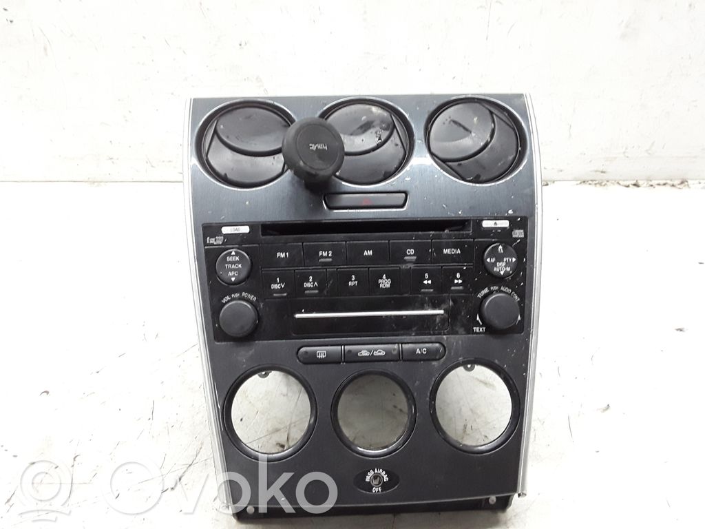 Mazda 6 Unidad delantera de radio/CD/DVD/GPS 