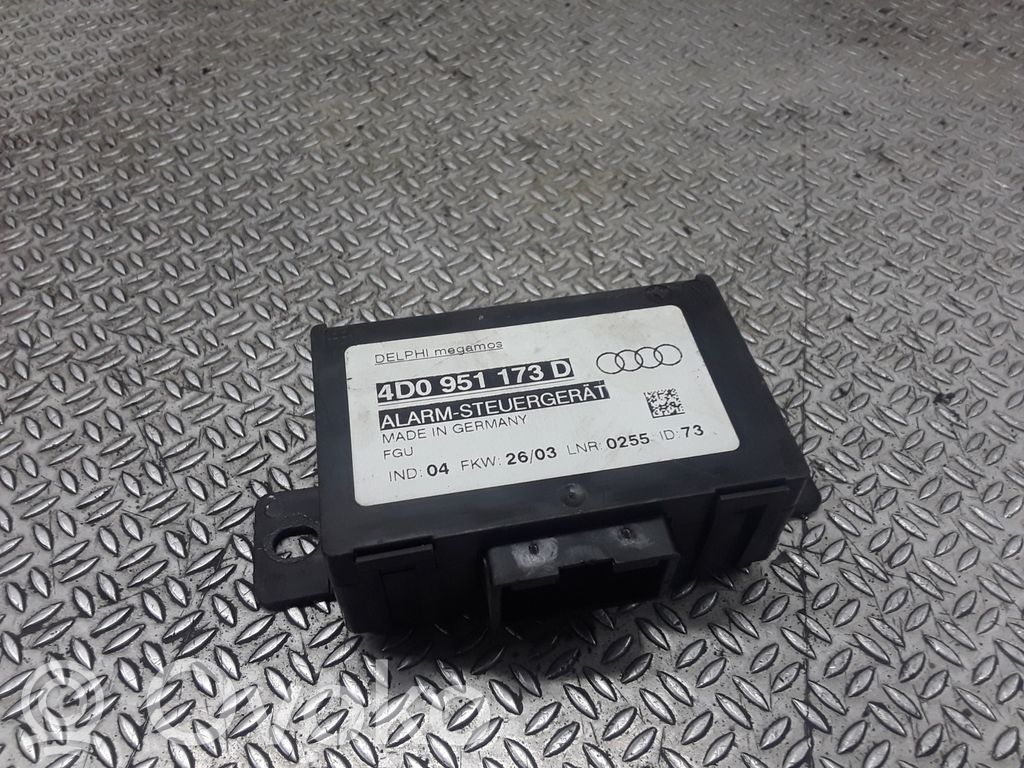 Unidad de control/módulo de alarma   4D0951173D