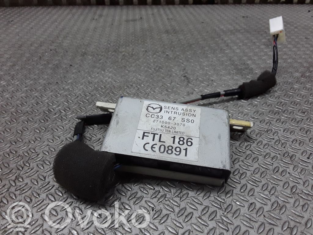Mazda 5 Airbag deployment crash/impact sensor 