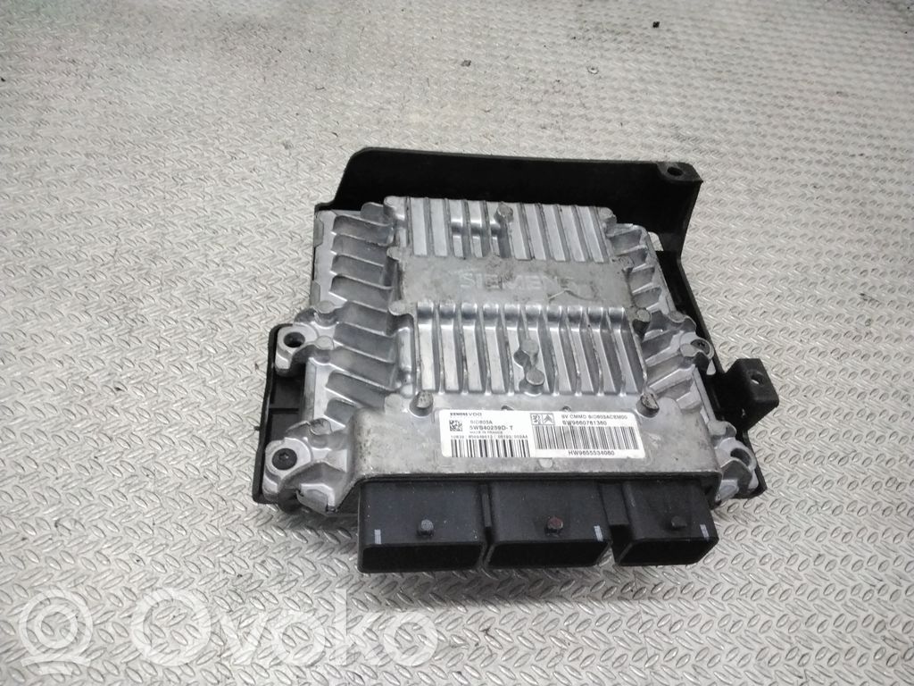 Peugeot 407 Engine control unit/module 