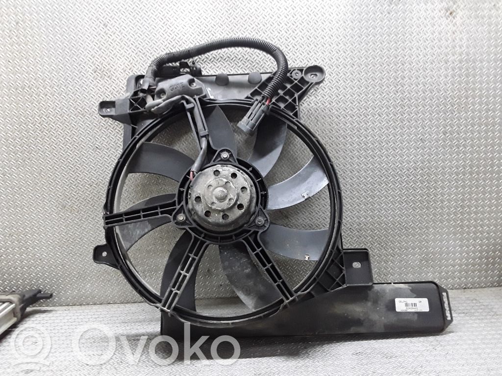 Opel Meriva A Elektrinis radiatorių ventiliatorius 