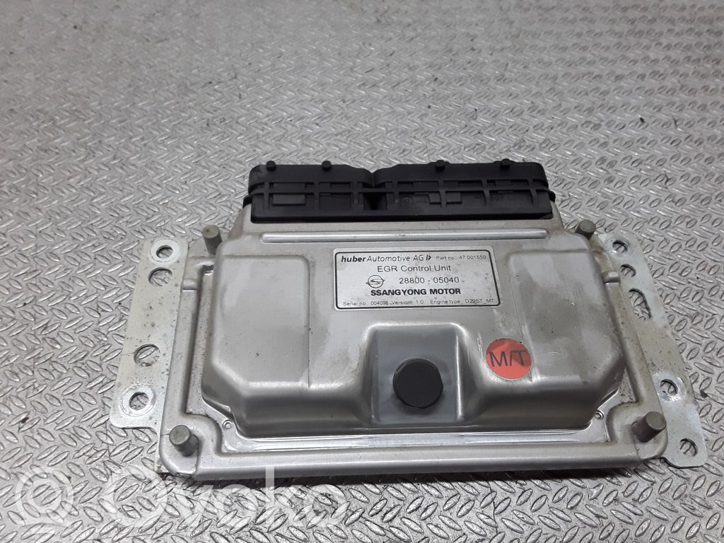 SsangYong Rexton Engine control unit/module 